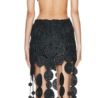 2024 robe en dentelle robes de mariée noires robes de mariée robe au Crochet femmes mode quantité élégant