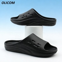 Sandales athlétiques OLICOM personnalisées pour hommes avec soutien de la voûte plantaire, semelle épaisse et coussin de confort pour l'été et la plage