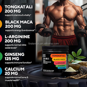 人参アストラガルスL-アルギニンエネルギーおよびホルモンサポートのためのOEM/ODM有機黒マカ食品サプリメント - Product Image 5