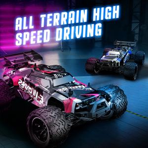 รถแข่งความเร็วสูง 2.4G 50-60 กม./ชม. พร้อมมอเตอร์แบบไร้แปรงถ่าน รถออฟโรด รุ่น 002E ขนาด 1/14 ขับเคลื่อนสี่ล้อ ควบคุมด้วยรีโมทคอนโทรล - Product Image 4