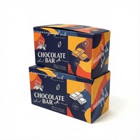 Cajas de Exhibición de Productos con Tapa Abatible, Caja de Exhibición Corrugada Personalizada, Caja de Exhibición de Chocolate de Papel Lista para el Estante, para Bodas