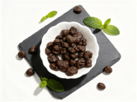 Bolas de Maltavasos de Chocolate Negro con Nuez Pecana, Snack Clásico Retro