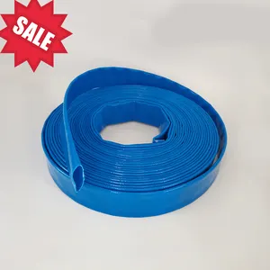 Ad alta pressione resistente rinforzata da 2 pollici PVC era piatta per irrigazione tubo flessibile acqua pompa di drenaggio