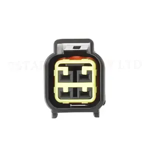 Auto 4 pin hitam wanita DKS akselerator switch kawat harness plug konektor FW-C-4F-B dengan teriminals