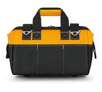 Sac à outils personnalisé en toile imperméable, résistant à l'usure, portable et épaissi pour électriciens et charpentiers