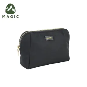 Good Quality Cheap Price Waterproof Nylon Cosmetic Bag Big Capacity Travel Toiletry Storage Bag Customized Makeup Pouch