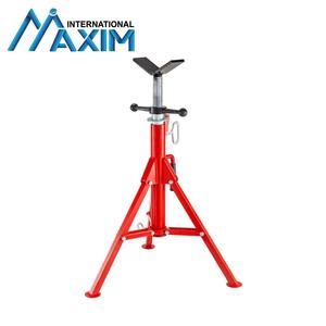 Nouveau support de tuyau en acier allié robuste, hauteur réglable, conception pliable en forme de V, support de soudage, capacité de 2500 lb, utilisation <span class=keywords><strong>pour</strong></span> <span class=keywords><strong>remorque</strong></span> - Product Image 1