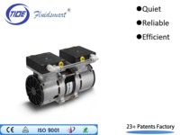 Large Flow HNBR Electric Diaphragm Small Gas Pump 12V 24V DC Oil Free Micro Diaphragm air Pump for Vacuum Suction