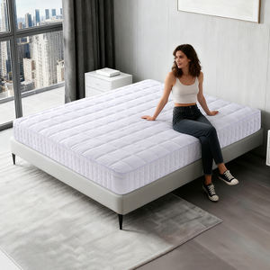 Colchón Ortopédico Ailif King/Queen Size Moderno y Ecológico con Resortes Ensacados, Tejido de Algodón Hospitalario Hipoalergénico, Enrollable en Caja para el Hogar - Product Image 1