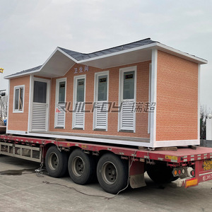 ห้องน้ำเคลื่อนที่ RuiChao แบบแผงแซนวิช ทันสมัย เป็นมิตรกับสิ่งแวดล้อม สำหรับใช้งานสาธารณะกลางแจ้ง - Product Image 3
