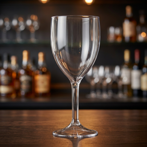 Copa de Vino Francesa Irrompible de 10 oz, Policarbonato (PC), Estilo Clásico, Tallo Medio, Ecológica, Apta para Lavavajillas - Product Image 3