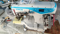 Machine à ourler informatisée JACK K5E-UT pour jeans, machine à coudre industrielle chinoise