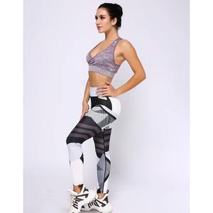 Leggings de Sport pour femmes, vente en gros, vêtements de Fitness, ensemble de Yoga - Product Image 5