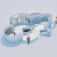 Stand d'exposition modulaire haut de gamme MEGA pour boutique de mode moderne, événement commercial ou présentation en centre commercial