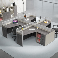 Nouveau produit, bureau d'ordinateur en bois moderne en forme de L, solide et sécurisé, avec un grand rangement