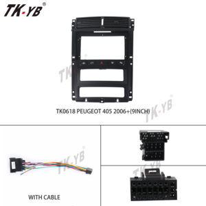 Trình Phát <span class=keywords><strong>Video</strong></span> Đa Phương Tiện TK-YB Cho PEUGEOT 206 207 308 405 407 Màn Hình Android Đài Phát Thanh Xe Hơi BT Khung Dây Android Canbus - Product Image 2