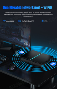 คอมพิวเตอร์ขนาดเล็ก Eglobal รุ่นที่ 14 ใช้หน่วยประมวลผล Intel Core i9-14900F ทรงพลัง พร้อมการ์ดจอแยก N-vidia RTX 4070 12GB 24 คอร์ รองรับการแสดงผล 4 จอภาพ 8K สำหรับเกมเมอร์ รุ่น MV3 - Product Image 6
