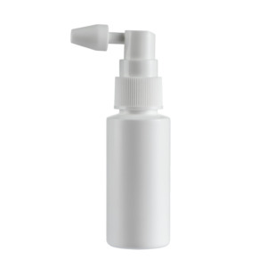 HDPE Grado Médico 30ml Botella de Spray de <span class=keywords><strong>Garganta</strong></span> Blanca Actuador <span class=keywords><strong>Aerosol</strong></span> Dental Tapas - Product Image 2