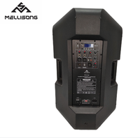 Haut-parleur DSP actif extérieur professionnel de 15 pouces en plastique haute puissance pour une utilisation audio Stage Pro