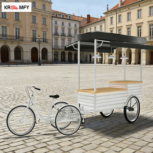 Chariot de vente ambulante pour glaces, mini congélateur commercial, chariot à main pour glaces mexicaines, chariot à main pour glaces - Product Image 1