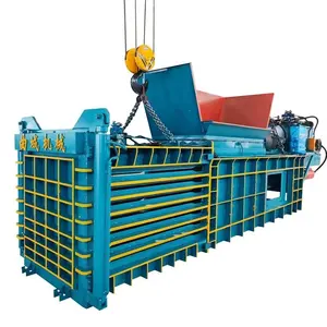 Factory Price Horizontal Balers For Plastic Stainless Steel Compressor Horizontal Sawdust Baler Used Compost Baler Machi