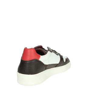 D.A.T.E. Zapatillas Deportivas para Hombre M391-C2-NT-IT Blancas y Marrones con Suela Gruesa - Product Image 3
