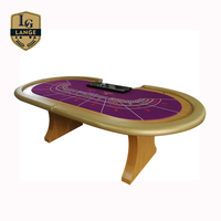 Table de Baccarat Poker exclusive en ligne pour casino de haut niveau pour le jeu à enjeux élevés et le jeu de Mahjong