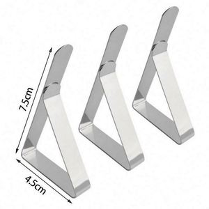 Custom Wholesales Heavy Duty Picnic <b>Table</b> Clips Stainless Steel Cloth Cover <b>Clamps</b> Holders Ideal Restaurant Picnics Marque - Product Image 1