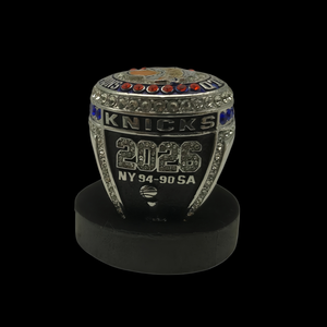 Prêt à expédier – Bague de champion des Knicks de New York 2025-26 – Cadeau pour les fans de basketball – Bague en alliage avec zircone cubique - Product Image 2