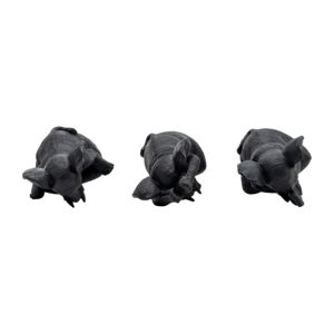 Scultura in resina a forma di elefante yoga per decorazioni domestiche, ornamenti per mensole, tavolini da caffè, complemento d'arredo per il soggiorno - Product Image 5