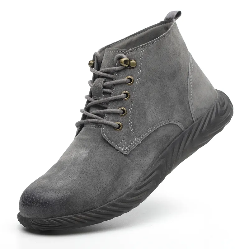 Açık mayın rahat güvenlik ayakkabıları Oxford taban Sneakers koruyucu iş güvenliği ayakkabıları