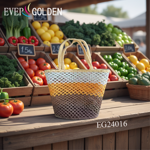 Sac fourre-tout tricoté au <span class=keywords><strong>Crochet</strong></span> fait à la main esthétique mignon décontracté haute capacité tissé à la main femmes dame sacs à bandoulière plage <span class=keywords><strong>Crochet</strong></span> sac fait main - Product Image 3