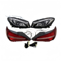 Feux de voiture en plastique Chuangchu, phares LED pour Benz CLA W117 modèle 2014-2019, kit de conversion, bonne compatibilité