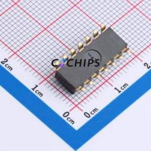 DSIC-T-07-R DIP Switch SMD Switch ( Number of Switch Sections: 7 )( Lead Spacing: 2.54mm )( Color: Black ) - Product Image 2