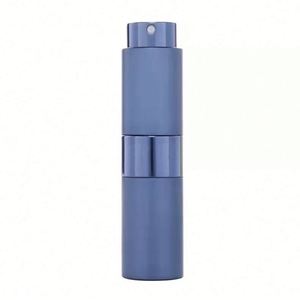 New Design Empty Luxury Aluminum Packaging <b>Bottle</b> Rotating Spray Atomizer Glass <b>Perfume</b> <b>Bottle</b> - Product Image 6