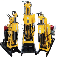 Machine de forage portable pneumatique rotative, profondeur de perçage de 150 mètres, chenilles pour puits à eau