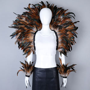 Cadılar bayramı partisi için toptan gerçek tüy peri kanatları toplu karnaval Cosplay sahne - Product Image 5