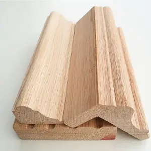 ホワイトプライム無垢材ベースボード成形幅木成形形状内壁成形