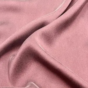 19mm Mulberry Organic Sand Washed 100% Silk Charmeuse Fabric Satin Elastic Stretch Plain For Women Dress Pajama Men Cloth