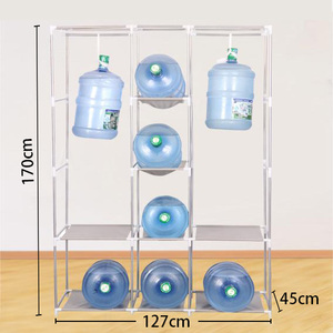 Planken Systeemkast Ontwerp Meubelen Organisatoren Slaapkamer Stof Garderobekast - Product Image 6