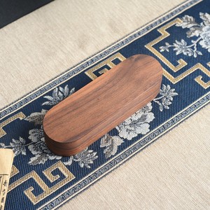 Portable Wooden <b>Tea</b> <b>Box</b> Small Mini Travel Size Black Walnut Solid Wood <b>Tea</b> Caddy Storage <b>Box</b> Traditional Style - Product Image 3
