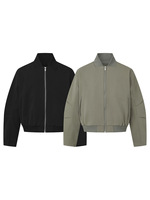 Nouvelle Collection 2026 – Blouson Bomber Homme Hiver en Polyester avec Fermeture Éclair et Logo – Coupe-Vent Haute Qualité – Vêtements Homme en Gros