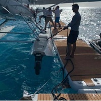 Drop stitch personnalisé gonflable PVC ponton bateau cale sèche pontons flottants jett plate-forme d'amarrage pour bateau