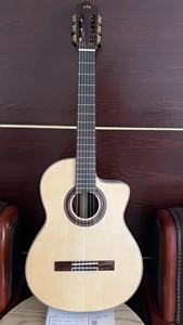 Guitare Classique Faite Main de Haute Qualité <span class=keywords><strong>Cordo</strong></span> Taille 4/4 Table Massive Design Professionnel Unique - Product Image 4