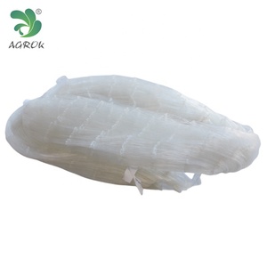 चीन फैक्टरी 0.7 मिमी मोटाई सुतली 6 सेमी वर्ग सफेद सुपर मजबूत नायलॉन मोनोफिलामेंट मछली पकड़ने का जाल डबल नॉट के साथ - Product Image 6