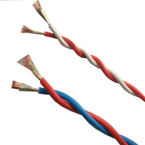 <span class=keywords><strong>Jiayou</strong></span> RVs rys สายเคเบิลคู่แบบยืดหดได้สายทองแดงสองสีทนไฟสายคู่พีวีซีสายสัญญาณเตือนแบน - Product Image 4