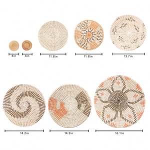 Objet De Décoration Chretienne Artefacts Interieure Chambre D'Enfant En Bois Murale <span class=keywords><strong>Doree</strong></span> Guangdong Mur Macrame a Suspendre - Product Image 4