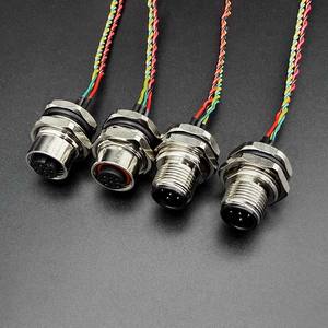 สายเคเบิล M12 รหัส A สำหรับ <span class=keywords><strong>JST</strong></span> (XA/ZH/XH) / Molex |   ขั้วต่อแบบติดตั้งบนแผงโลหะ ตัวผู้/ตัวเมีย แบบ 2/3/4/5/6/8/12/<span class=keywords><strong>17</strong></span> ขา - Product Image 6