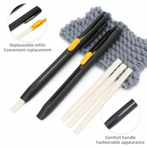 Nhiệt độ cao ủi tự động biến mất bút không sứt mẻ Push-Pull vô hình đánh dấu quần áo may mặc may mặc phần máy - Product Image 2