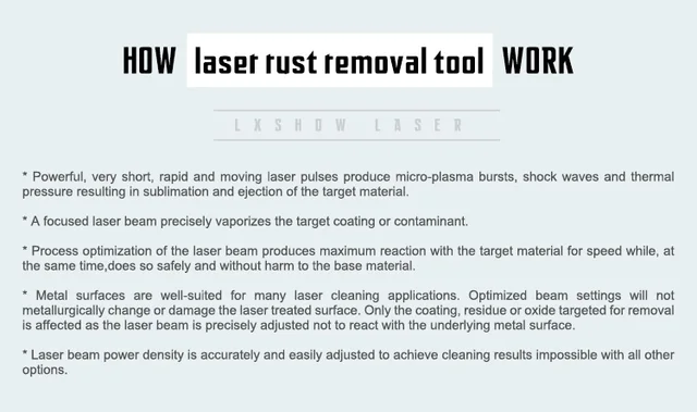 Correctly: How does Laser Rust Removal Work